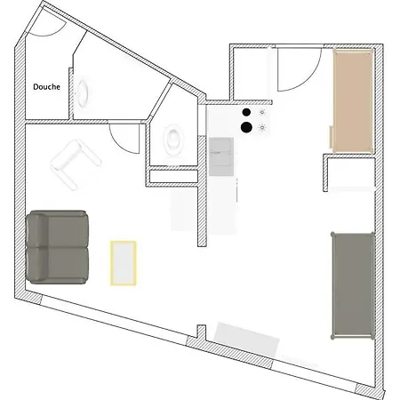 Marine - Studio Pour 6 Personnes 15 *